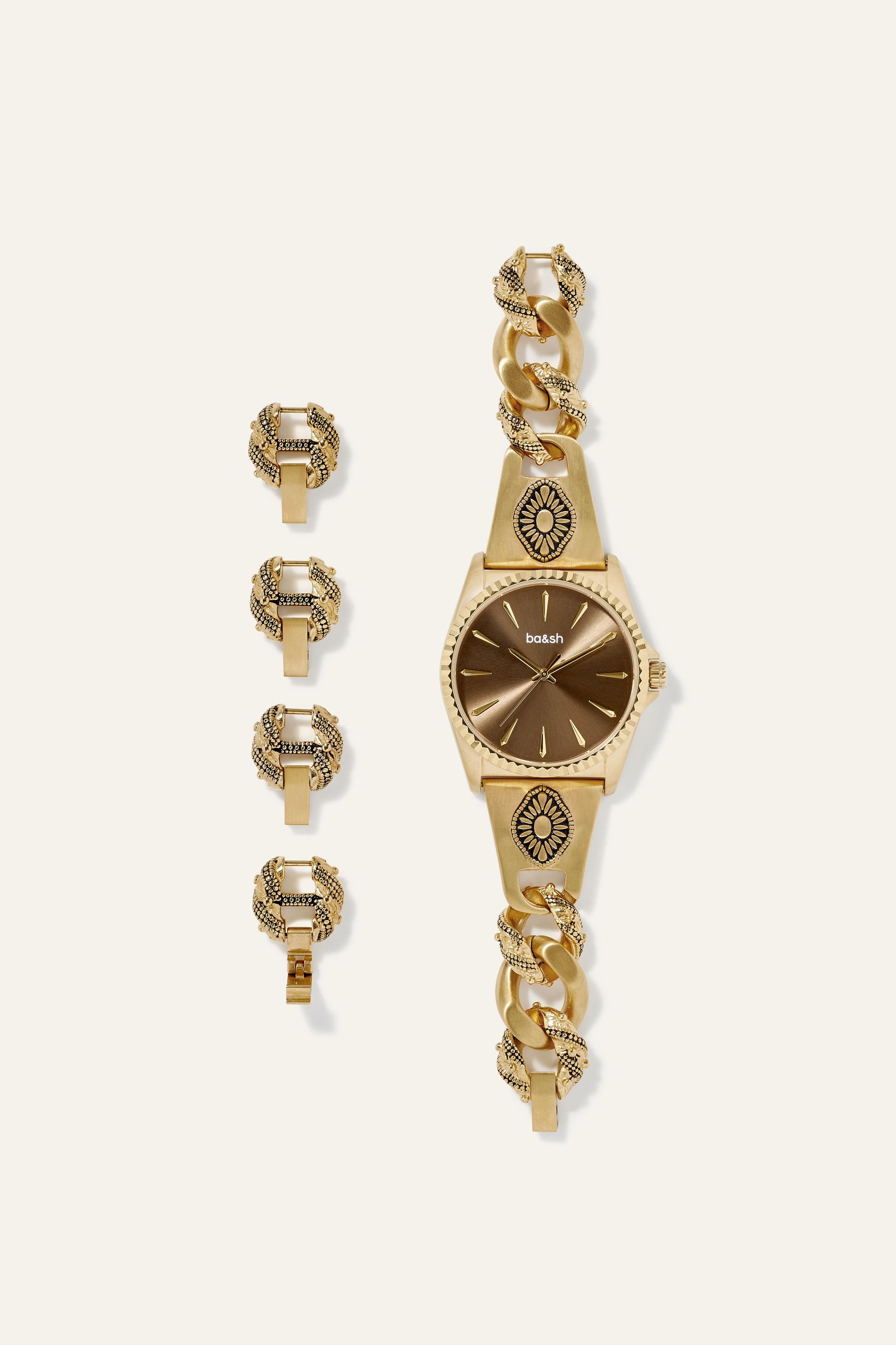 ba&sh Watch Reset Brown