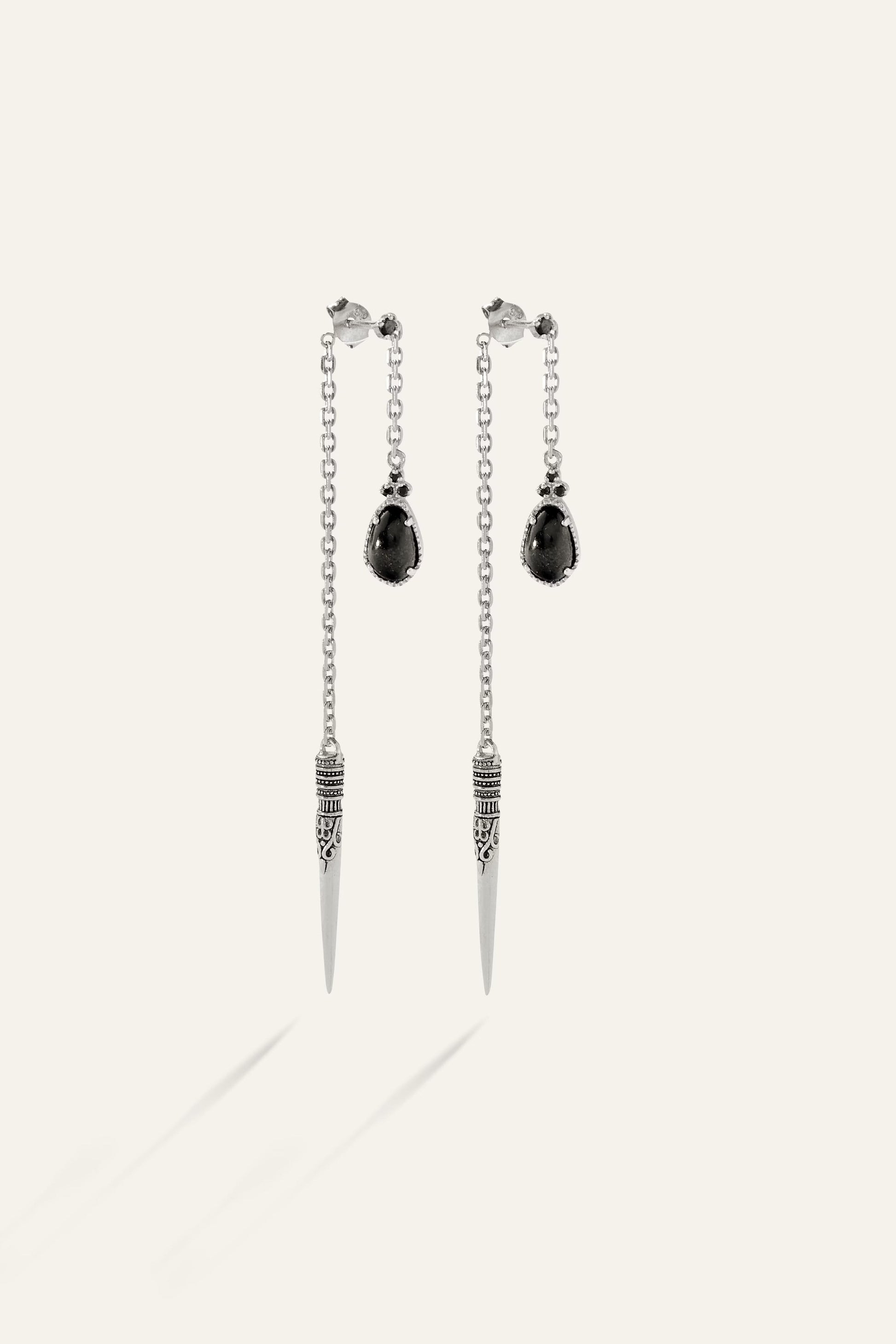 ba&sh Earrings Oskar Gray