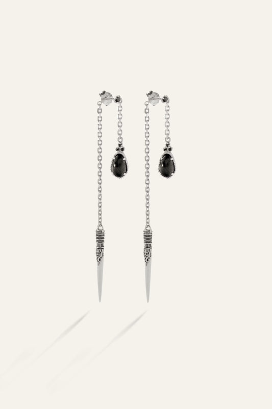 ba&sh Earrings Oskar Gray