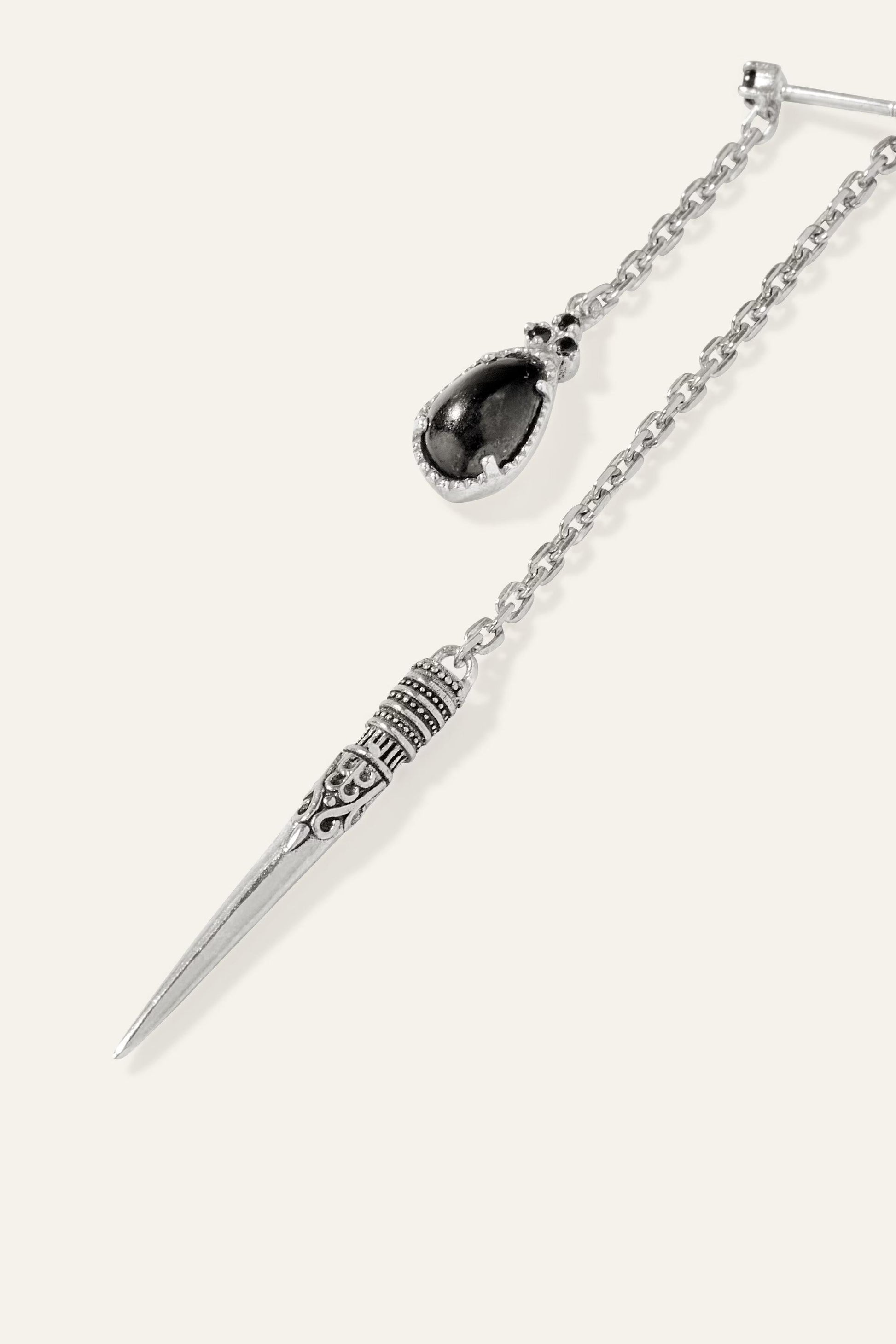 ba&sh Earrings Oskar Gray