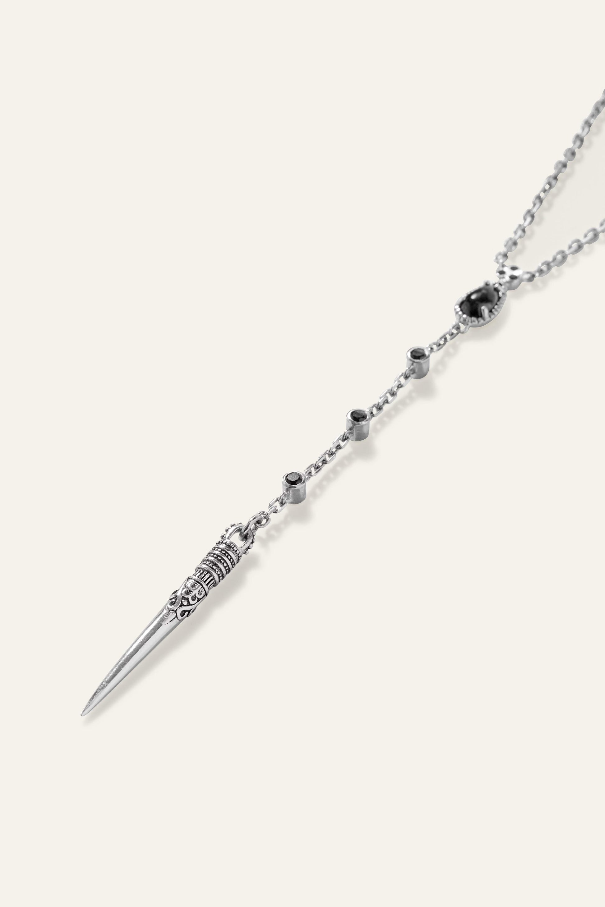 ba&sh Necklace With Pendant Ojas Gray