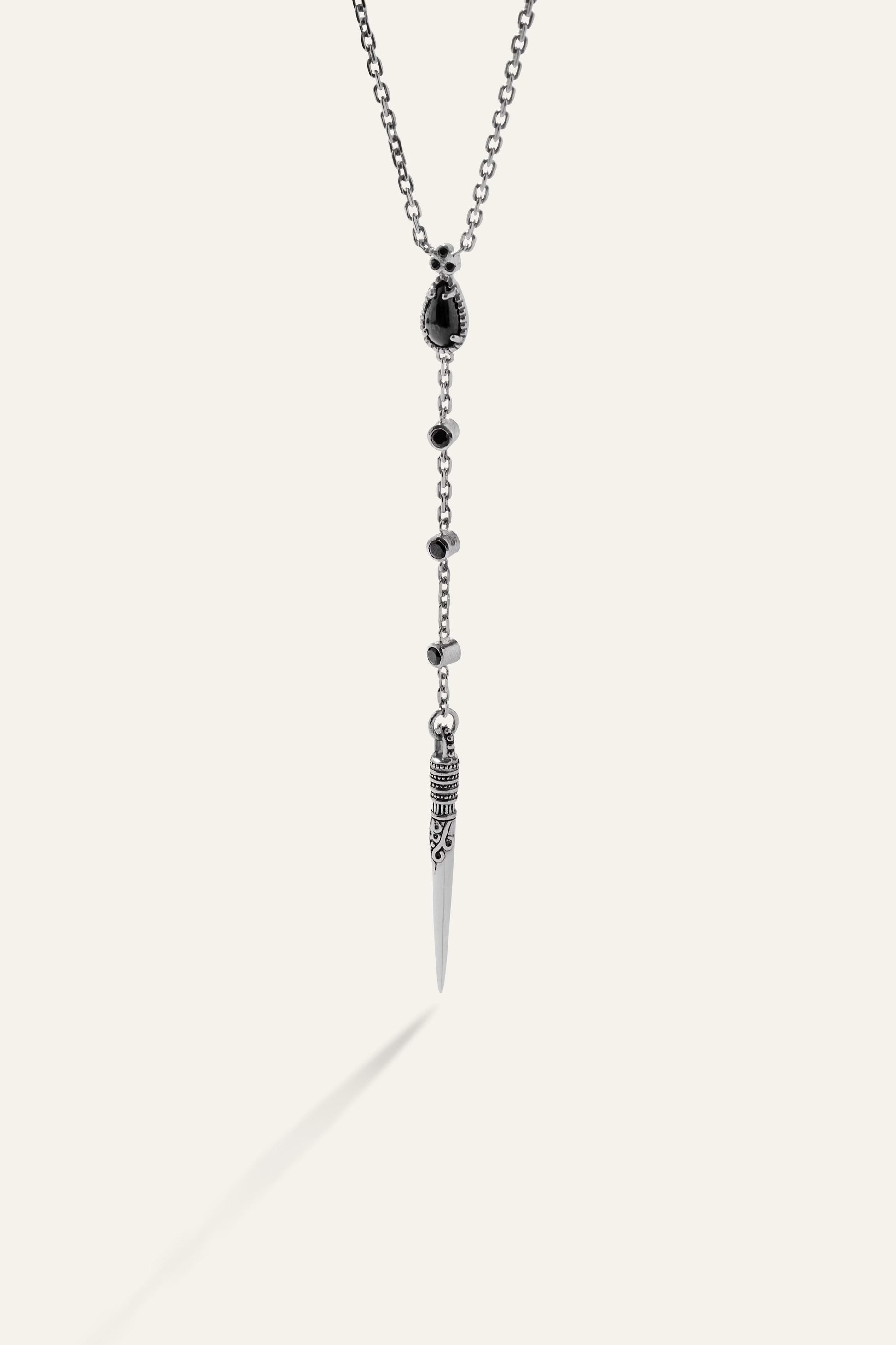 ba&sh Necklace With Pendant Ojas Gray