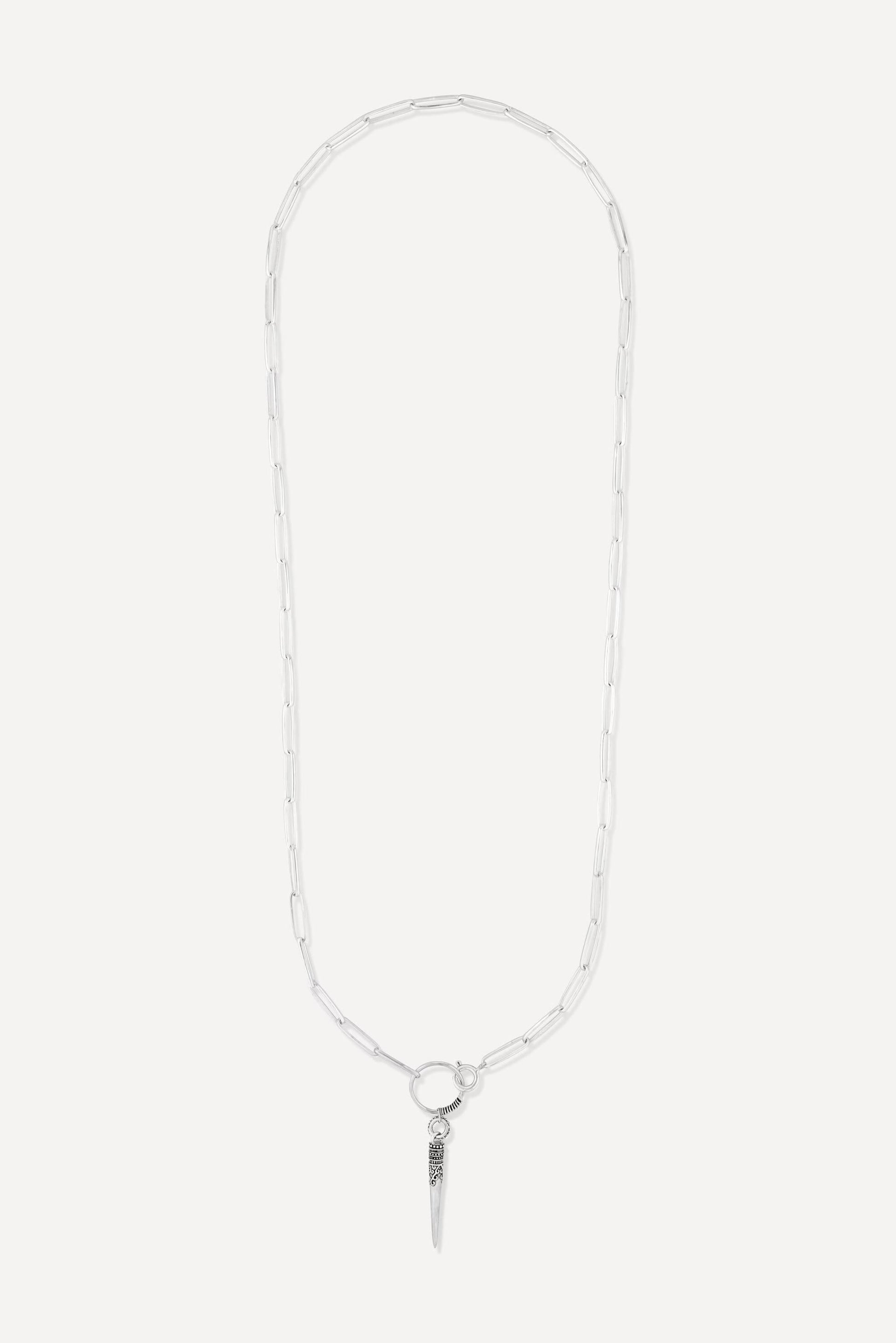 ba&sh Chain Necklace Naomie Gray