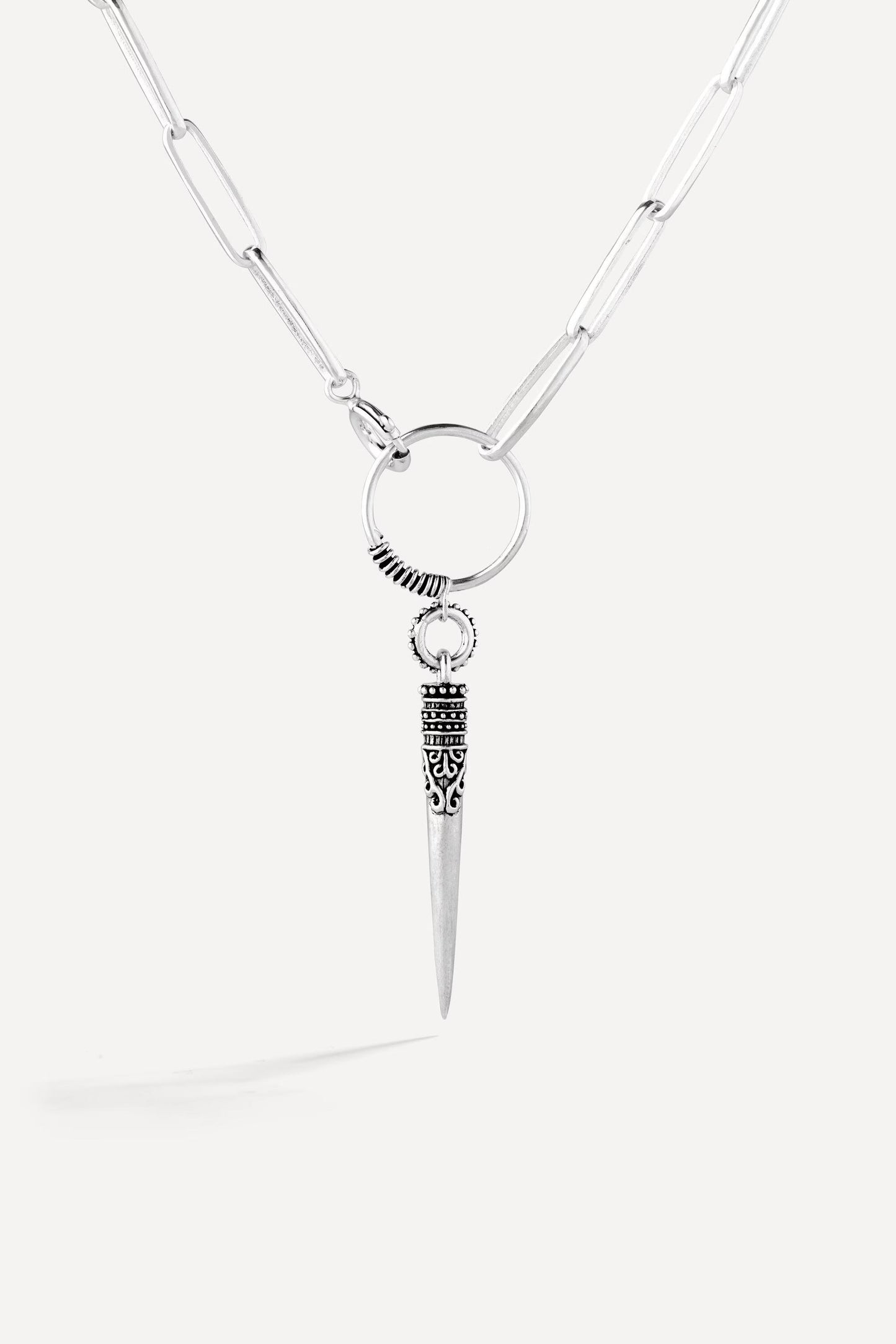 ba&sh Chain Necklace Naomie Gray