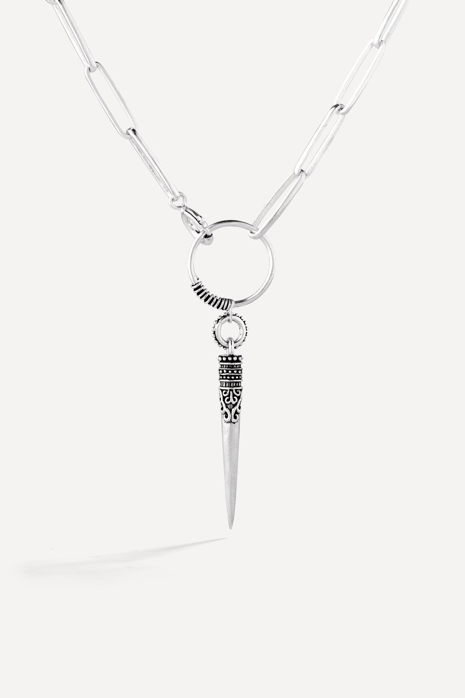 ba&sh Chain Necklace Naomie Gray