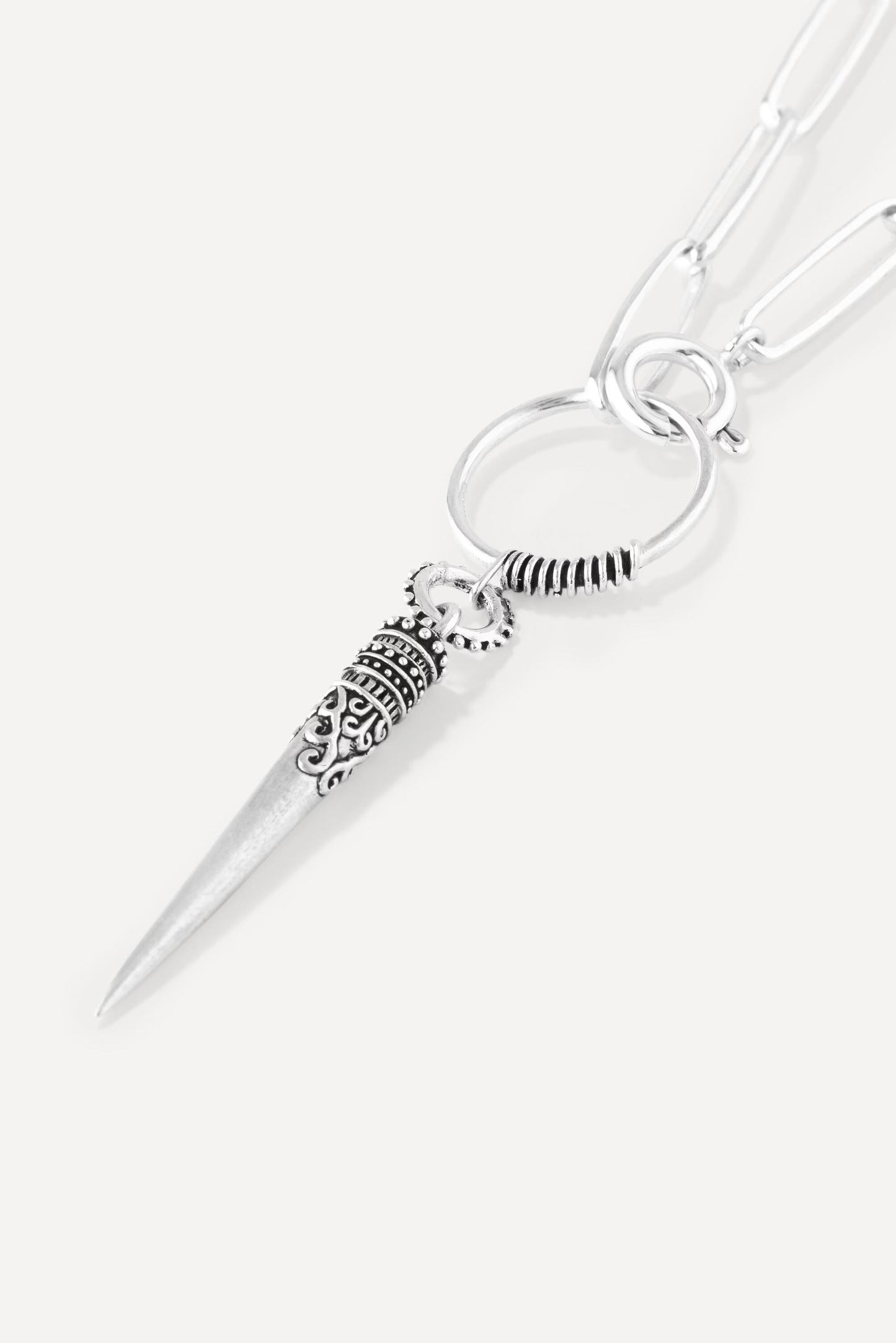 ba&sh Chain Necklace Naomie Gray