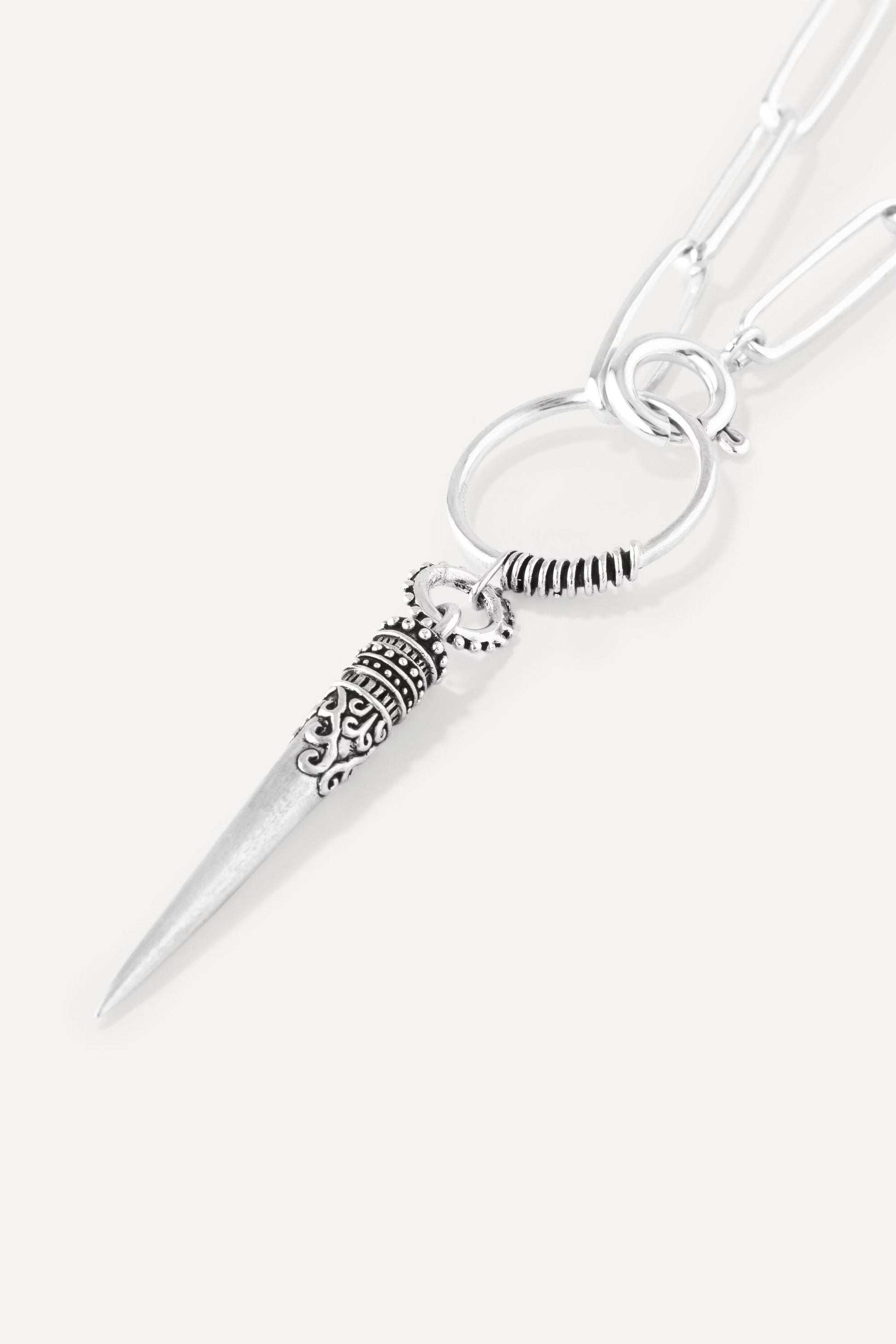 ba&sh Chain Necklace Naomie Gray