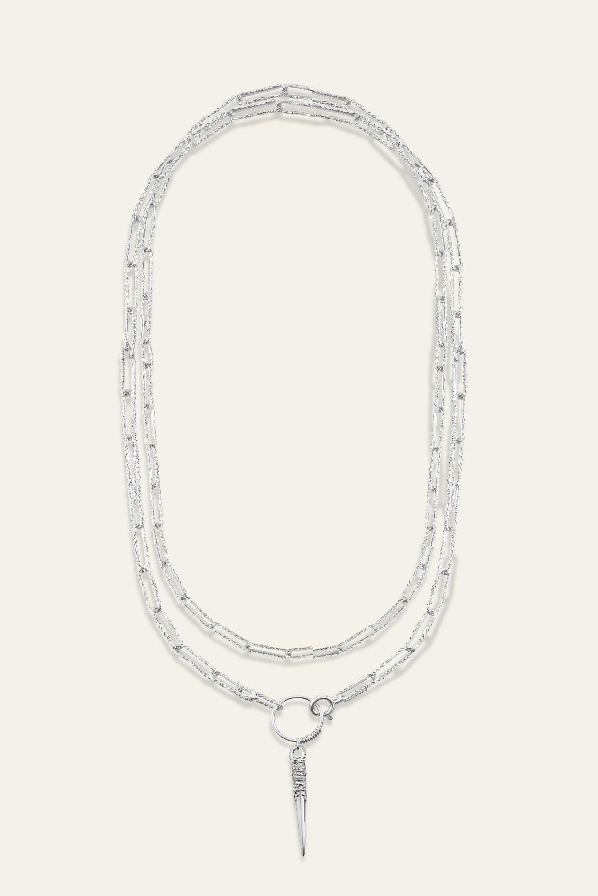 ba&sh Necklace Naoria Gray