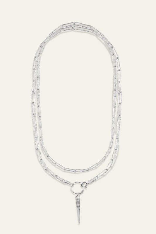 ba&sh Necklace Naoria Gray