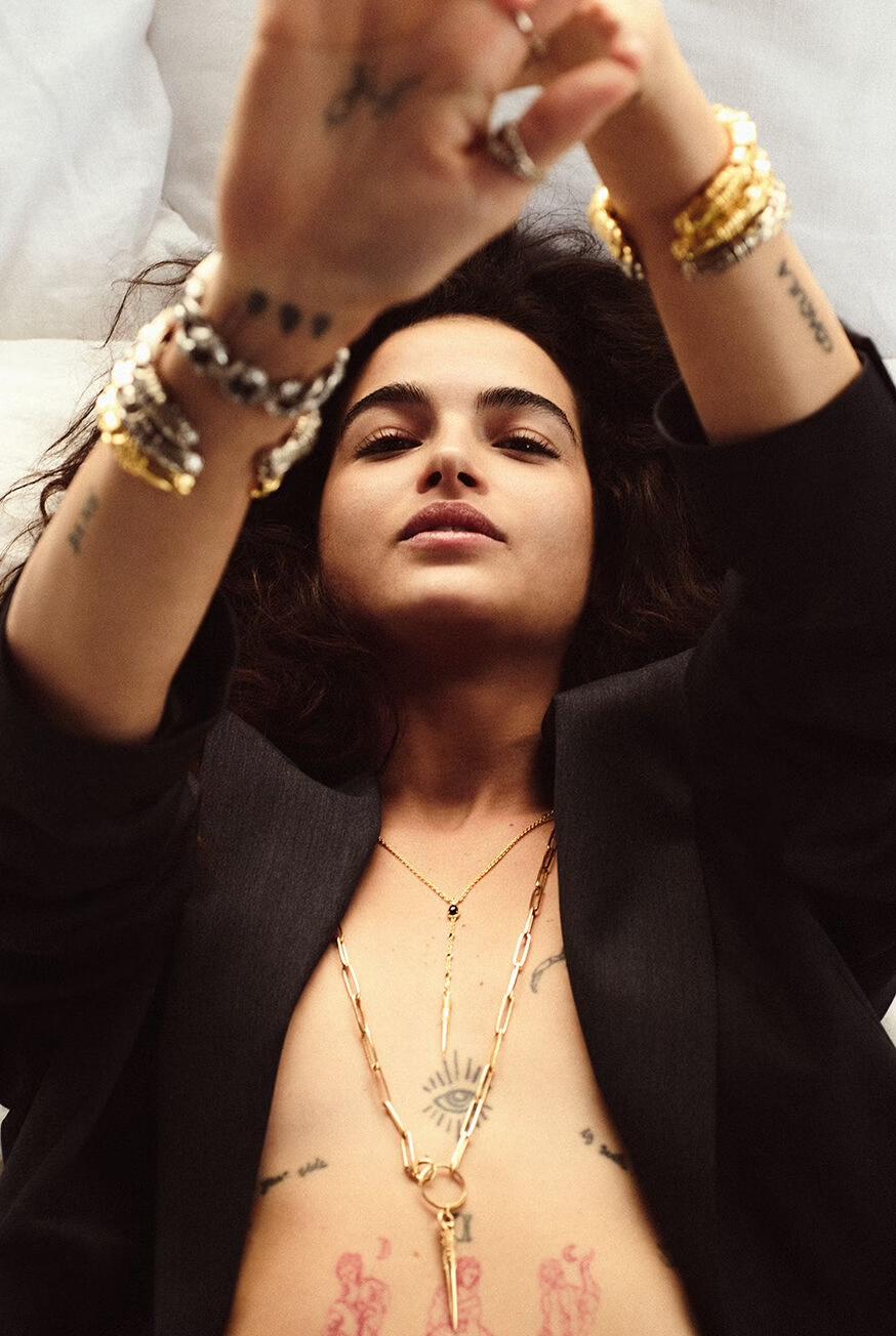 ba&sh Necklace With Pendant Ojas Gold