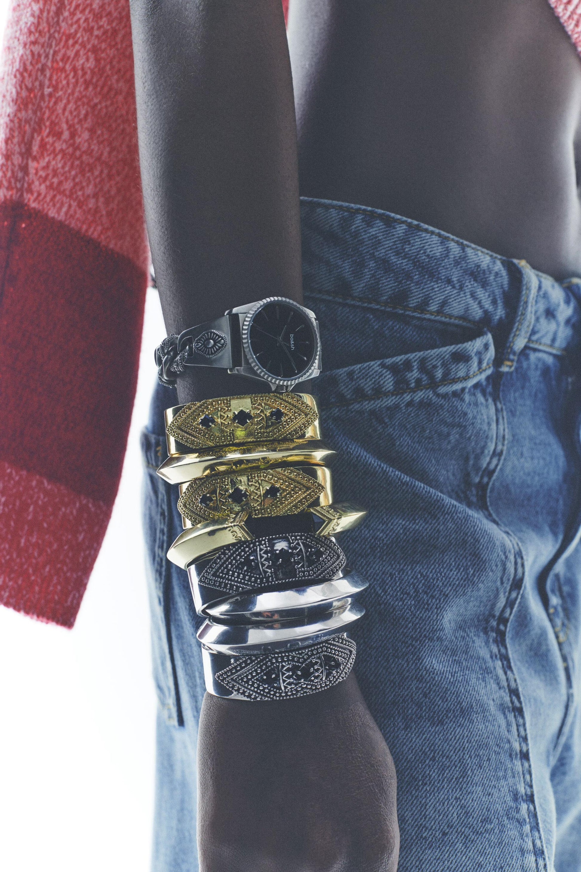 ba&sh Bangle Bono Gold