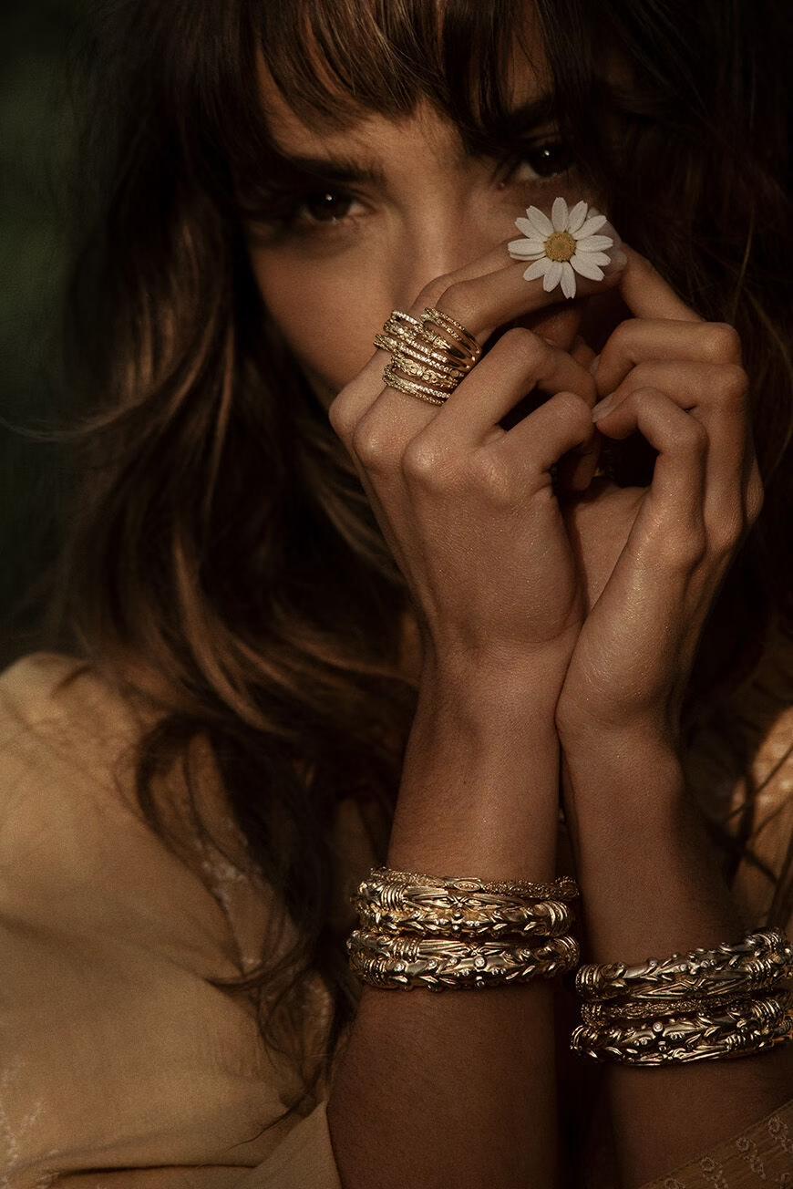 ba&sh Bracelet Jagg Gold