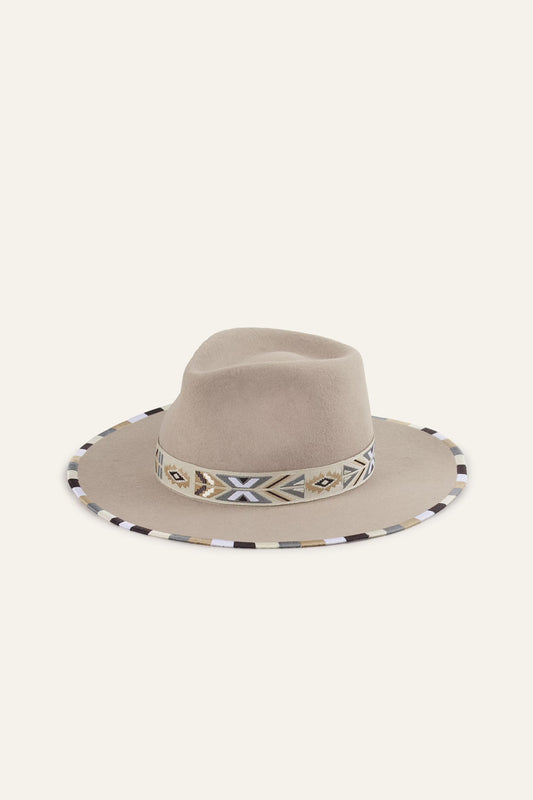 ba&sh Wool Felt Hat Hamy Beige
