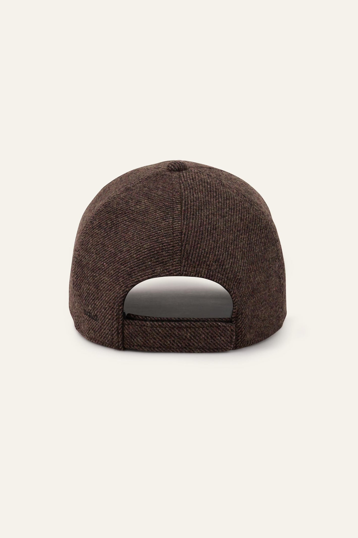 ba&sh Embroidered Baseball Cap Hugo Brown