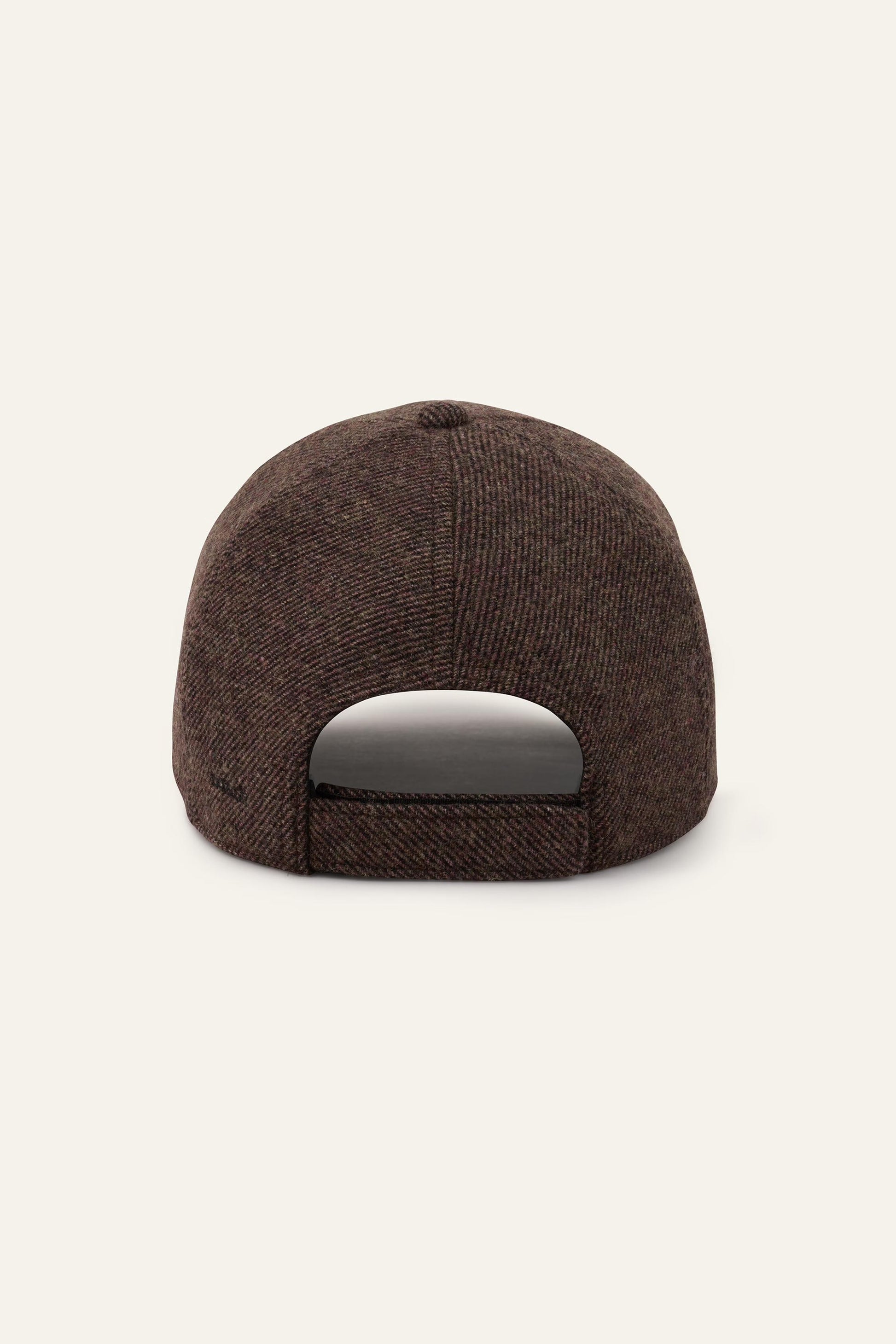 ba&sh Embroidered Baseball Cap Hugo Brown