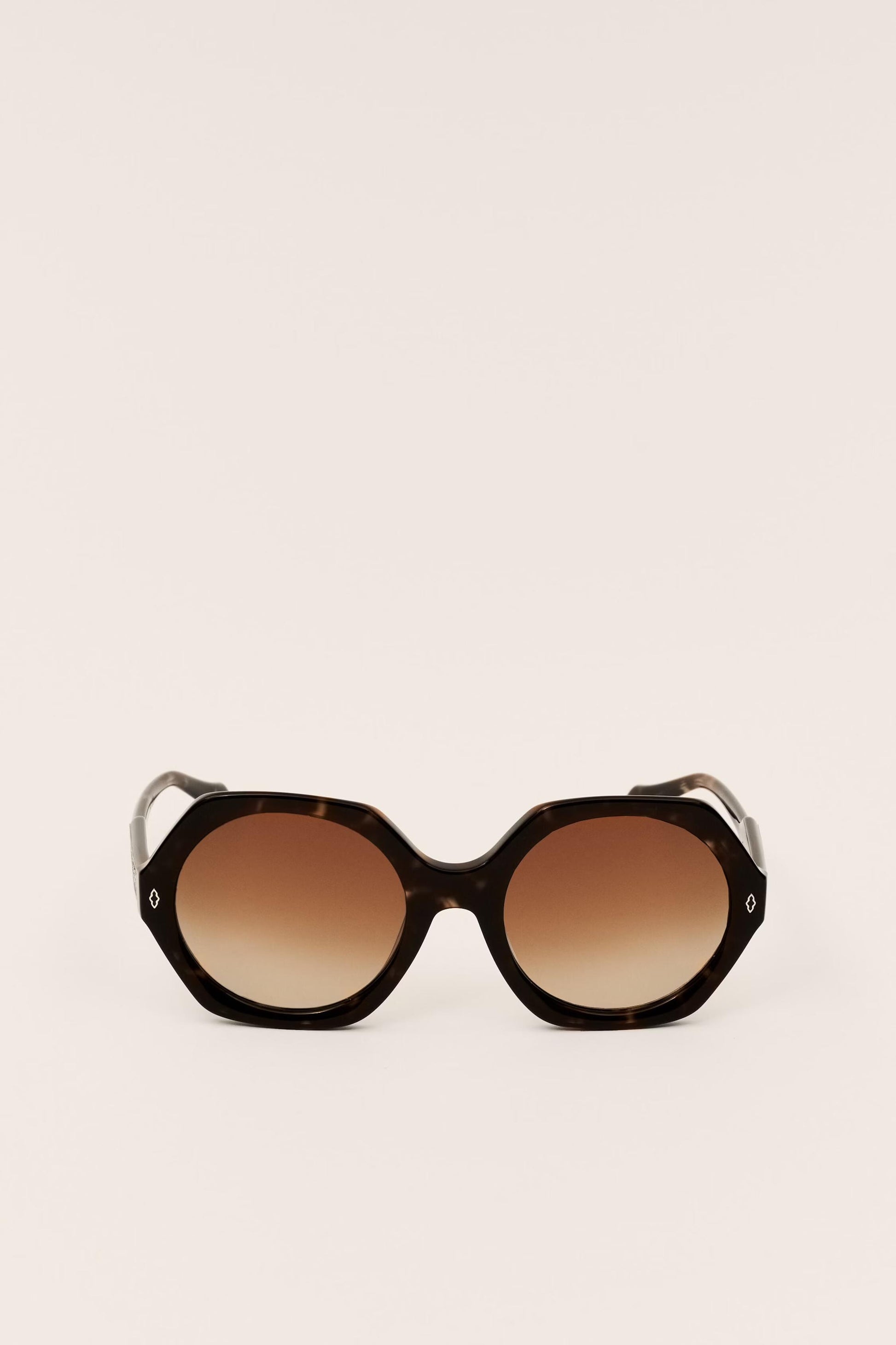 ba&sh Glasses Luny Brown