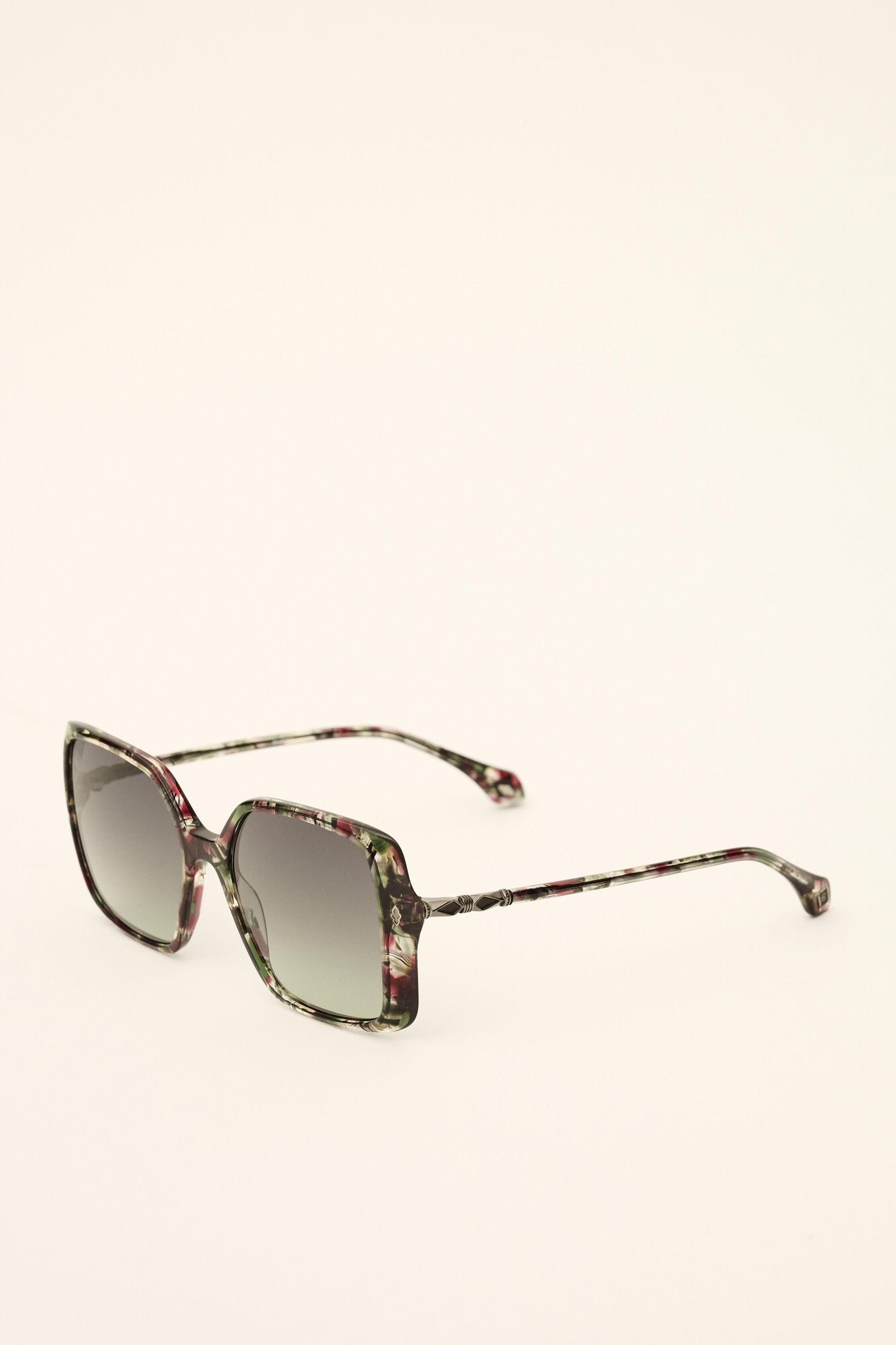 ba&sh Square Sunglasses Liane Blue