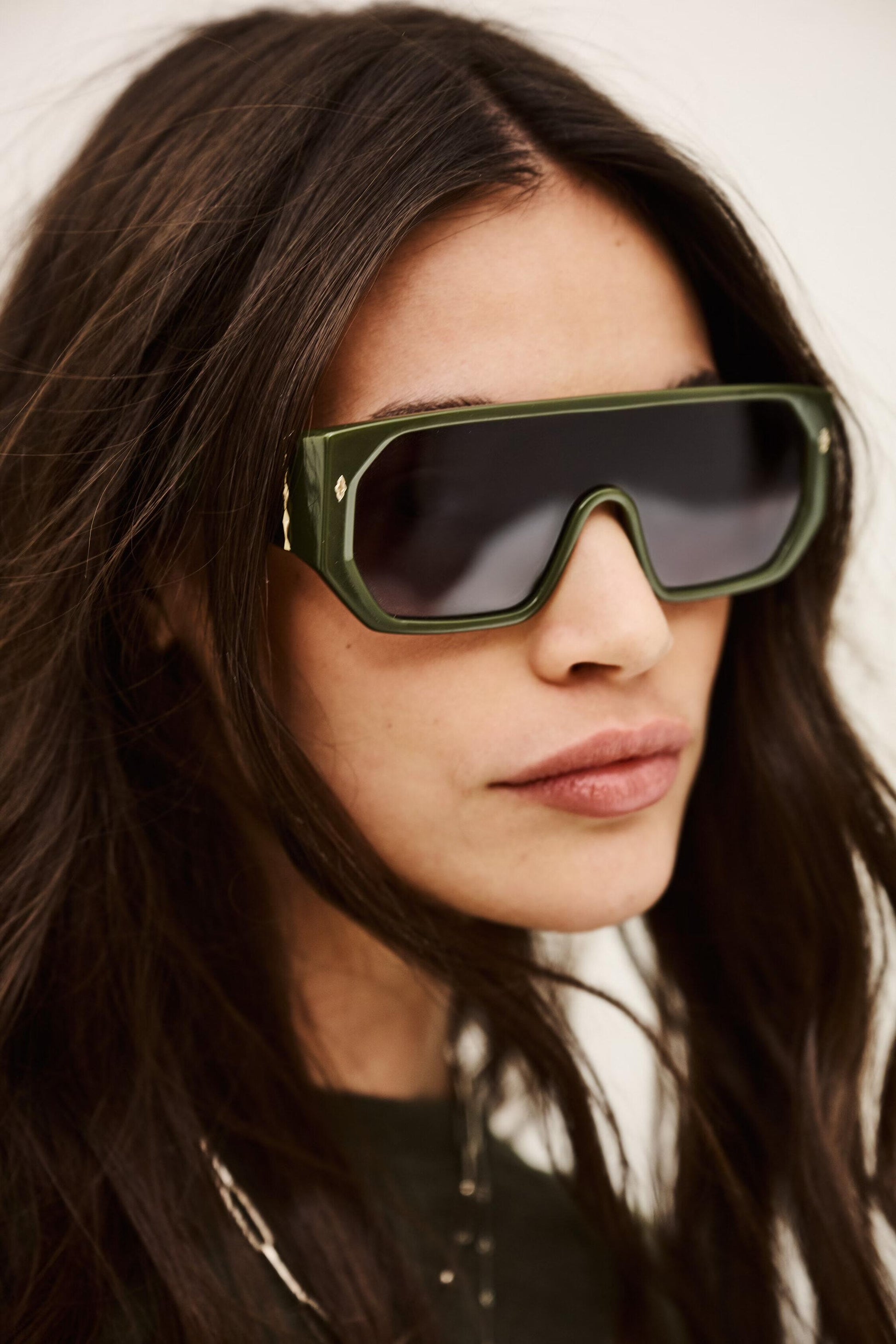 ba&sh Visor Sunglasses Tessa Green