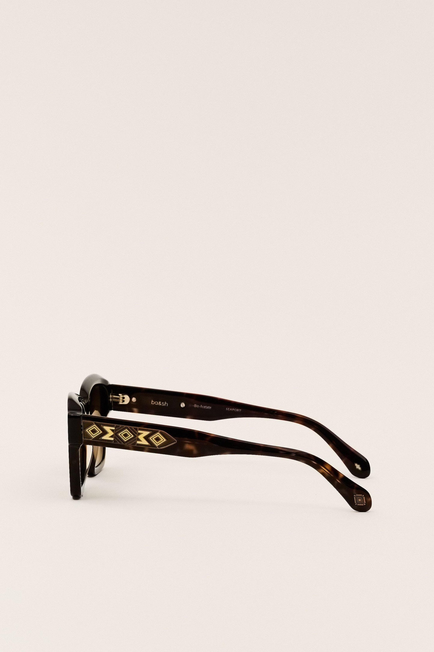 ba&sh Glasses Lalita Brown