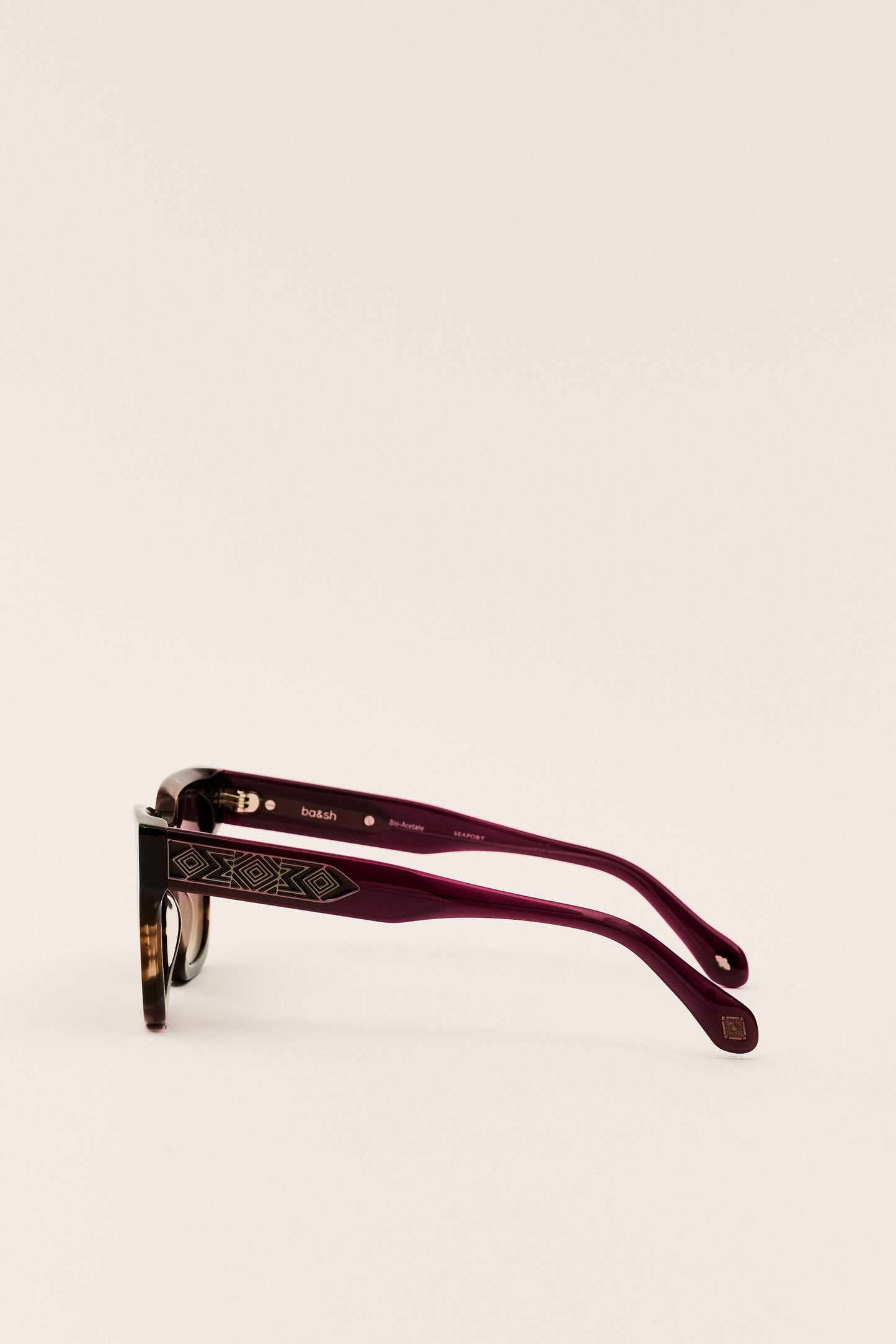 ba&sh Glasses Lupita Brown