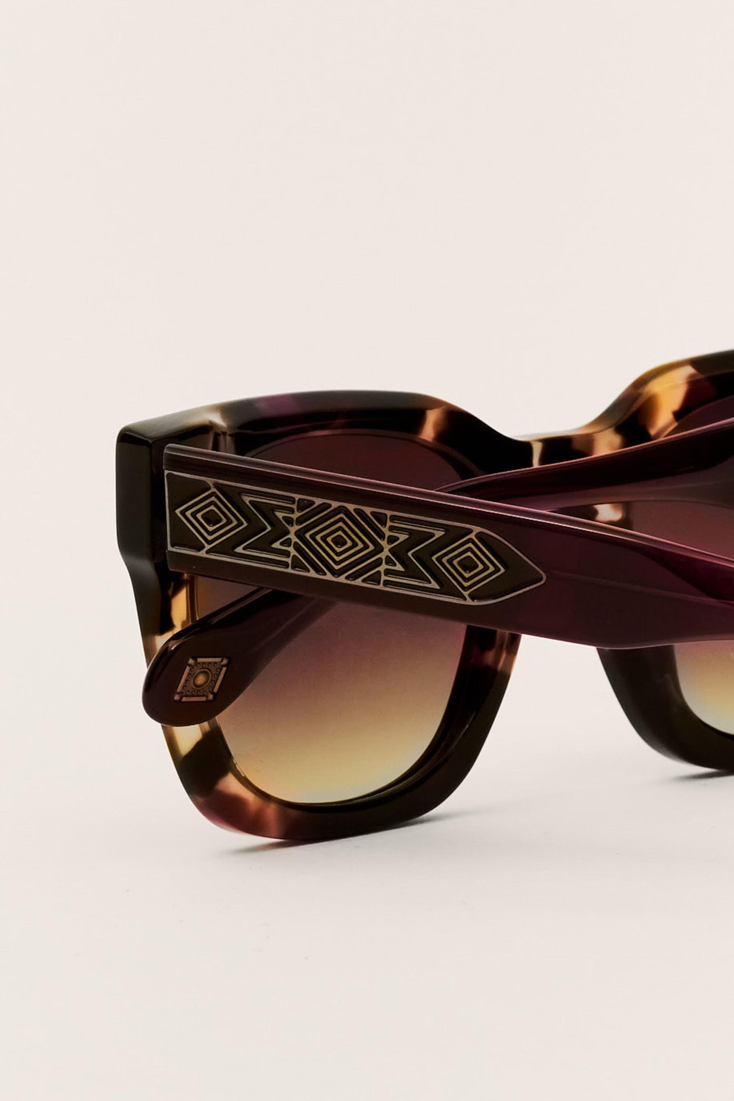 ba&sh Glasses Lupita Brown
