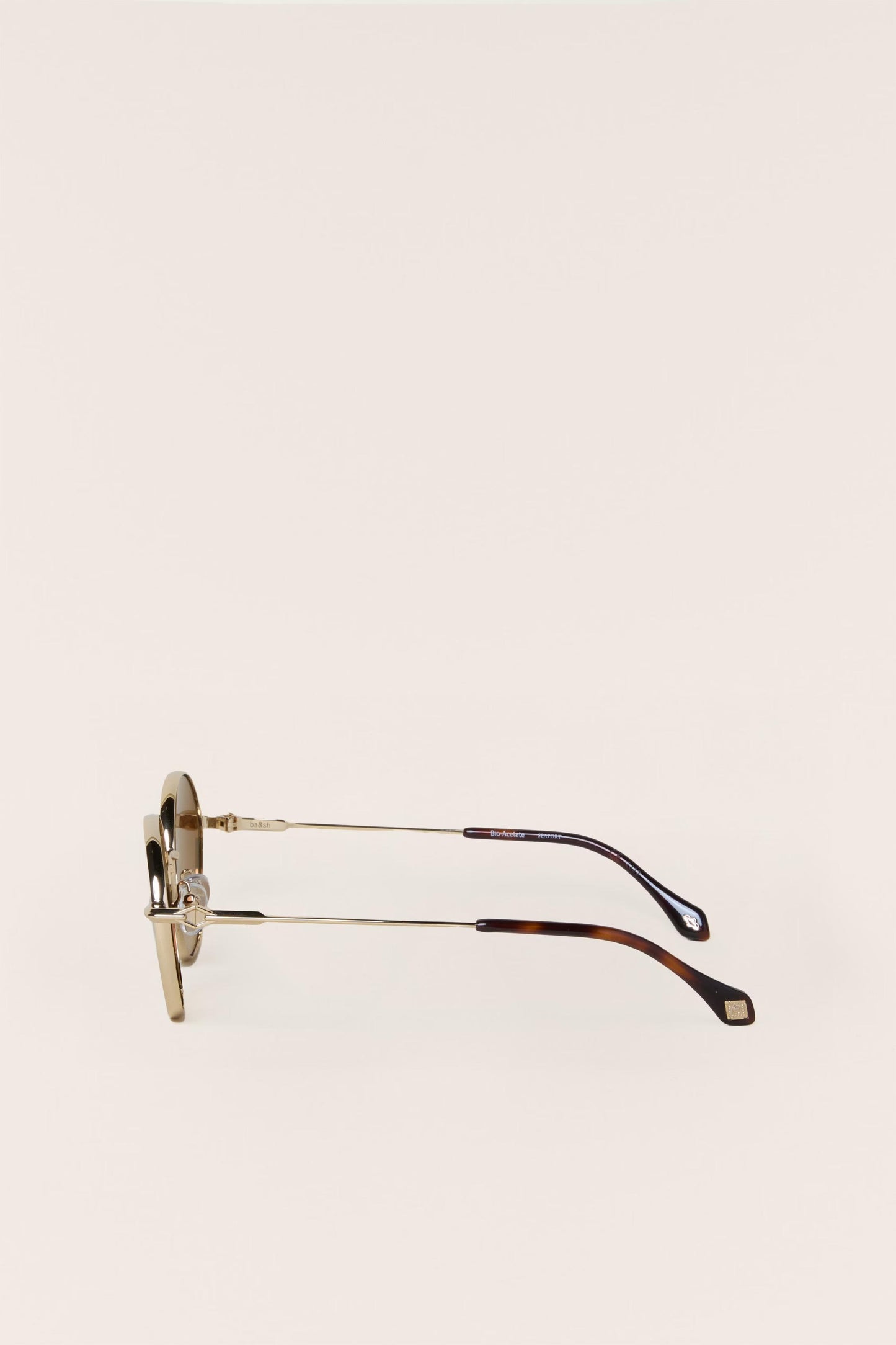 ba&sh Metal Sunglasses Liora Brown