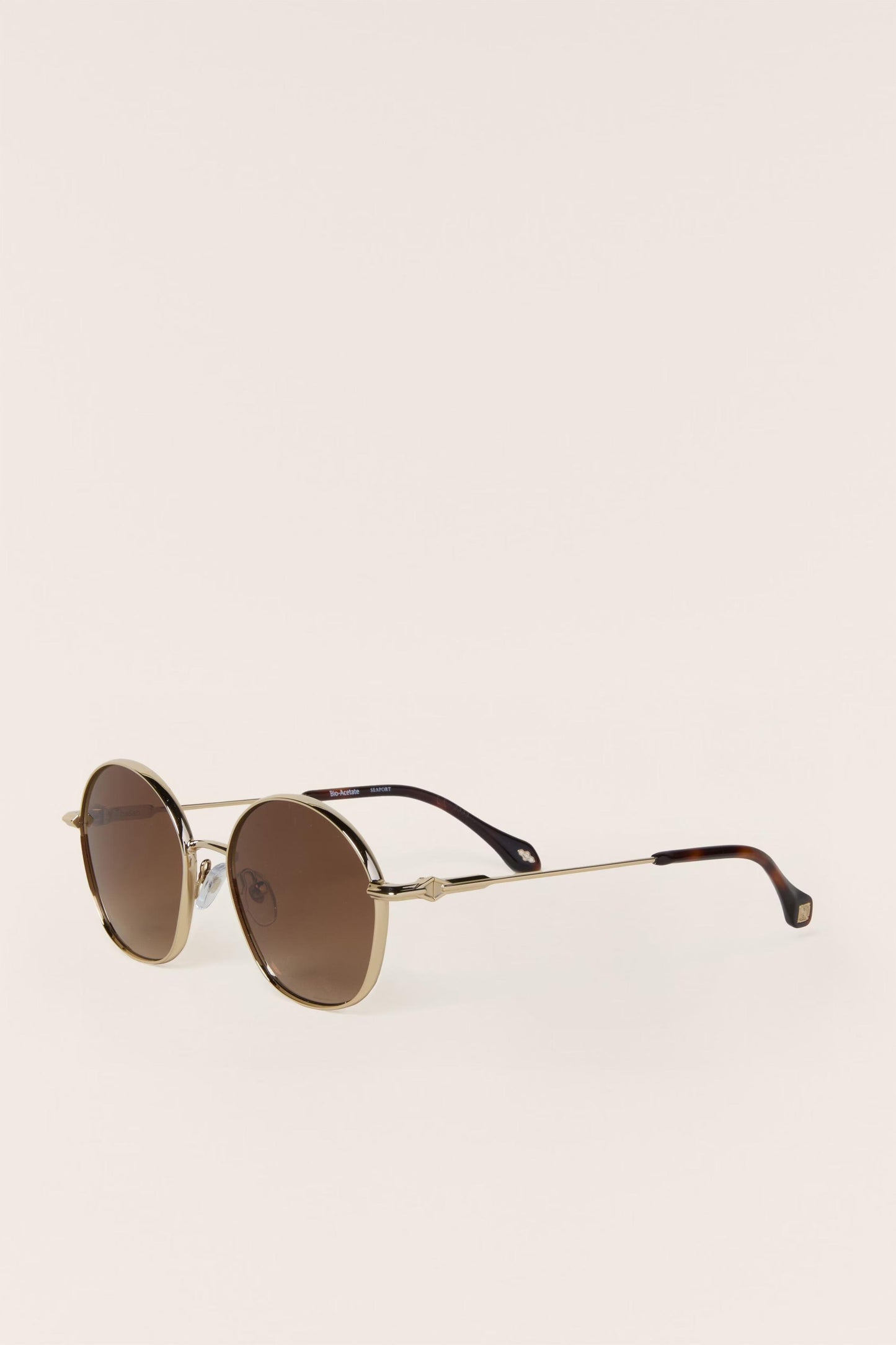ba&sh Metal Sunglasses Liora Brown