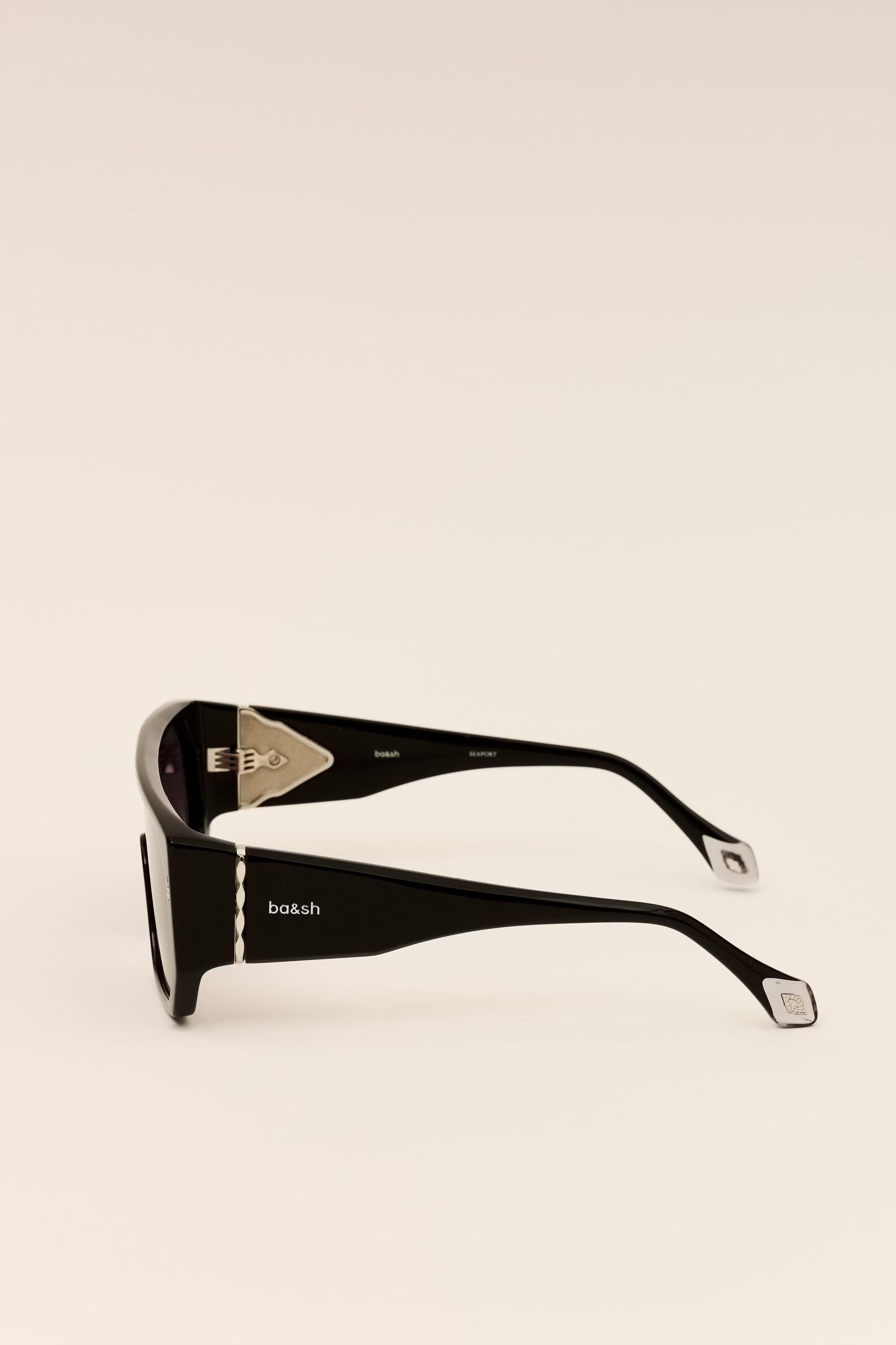 ba&sh Visor Sunglasses Tessa Black