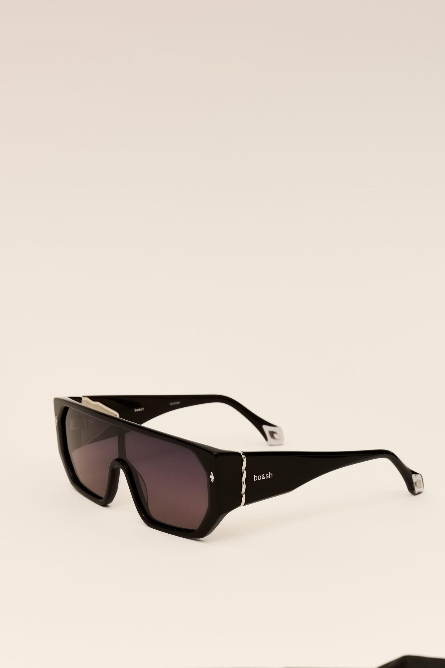 ba&sh Visor Sunglasses Tessa Black