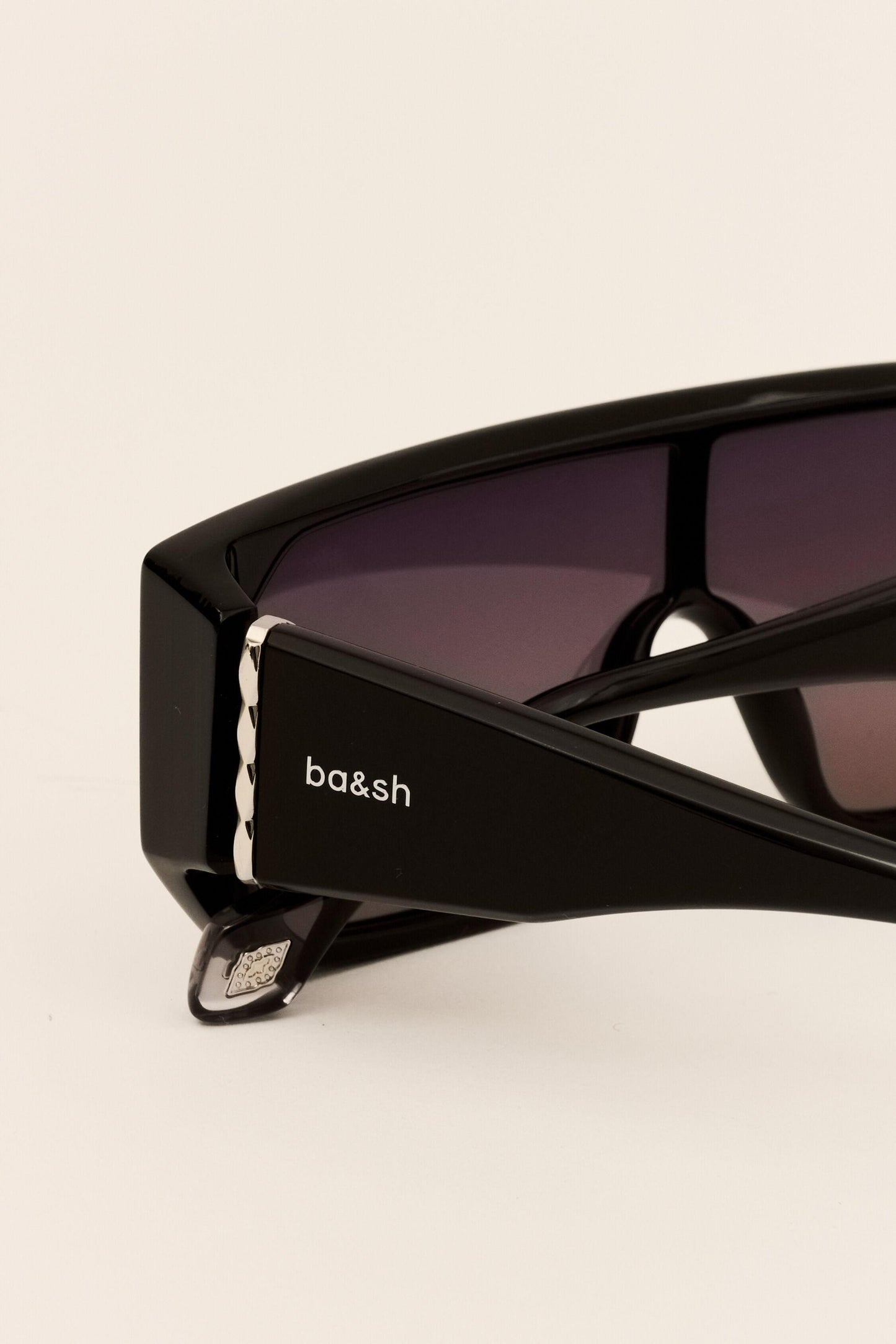 ba&sh Visor Sunglasses Tessa Black