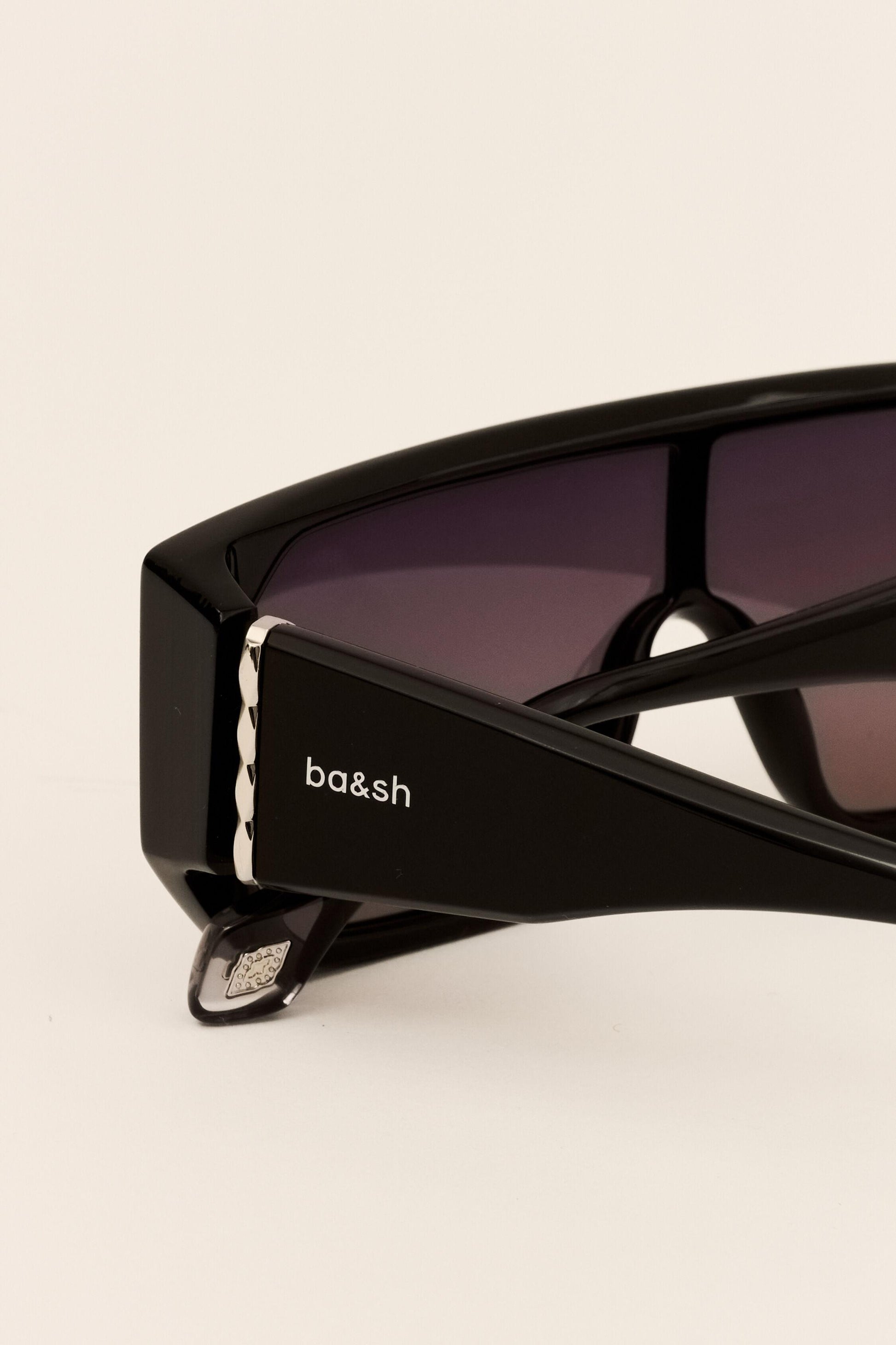 ba&sh Visor Sunglasses Tessa Black