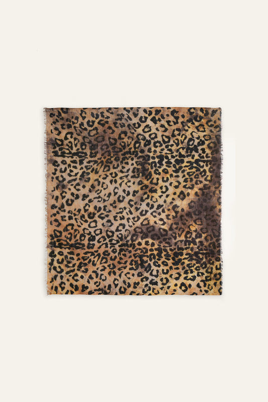 ba&sh Wool Scarf Selene Printed