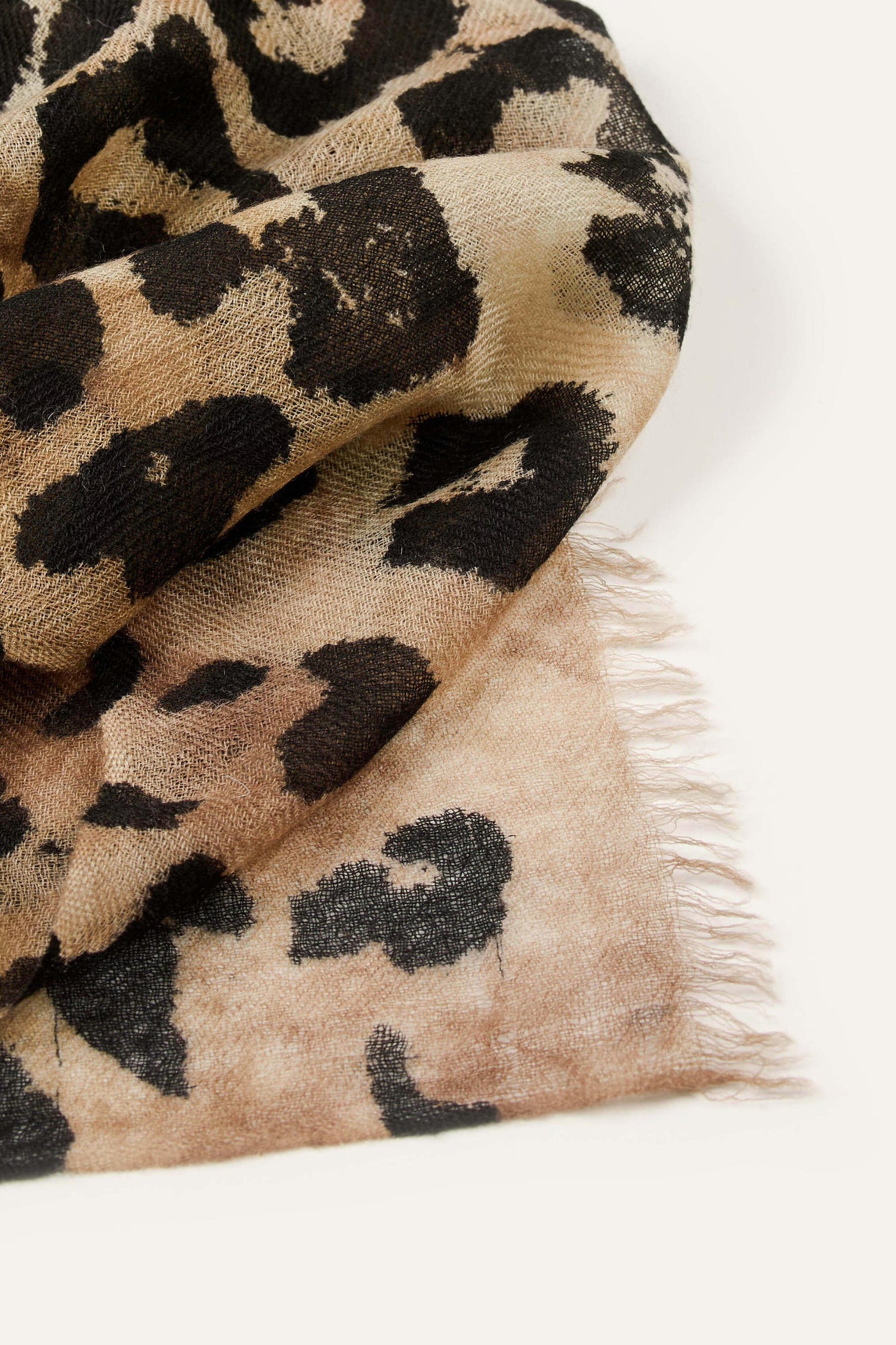 ba&sh Wool Scarf Selene Printed