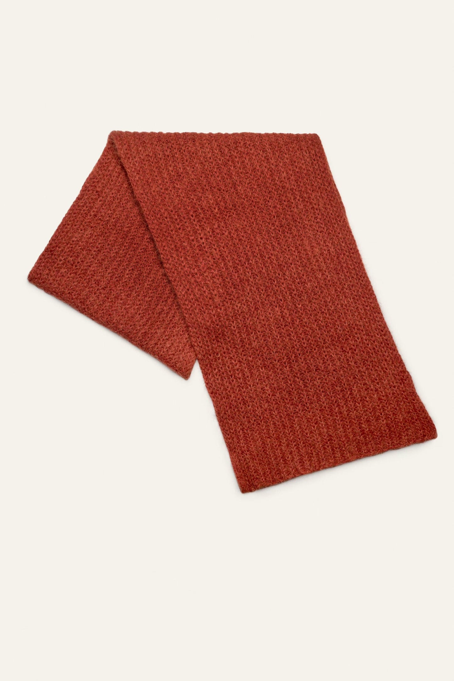 ba&sh Knitted Scarf Bahia Brown