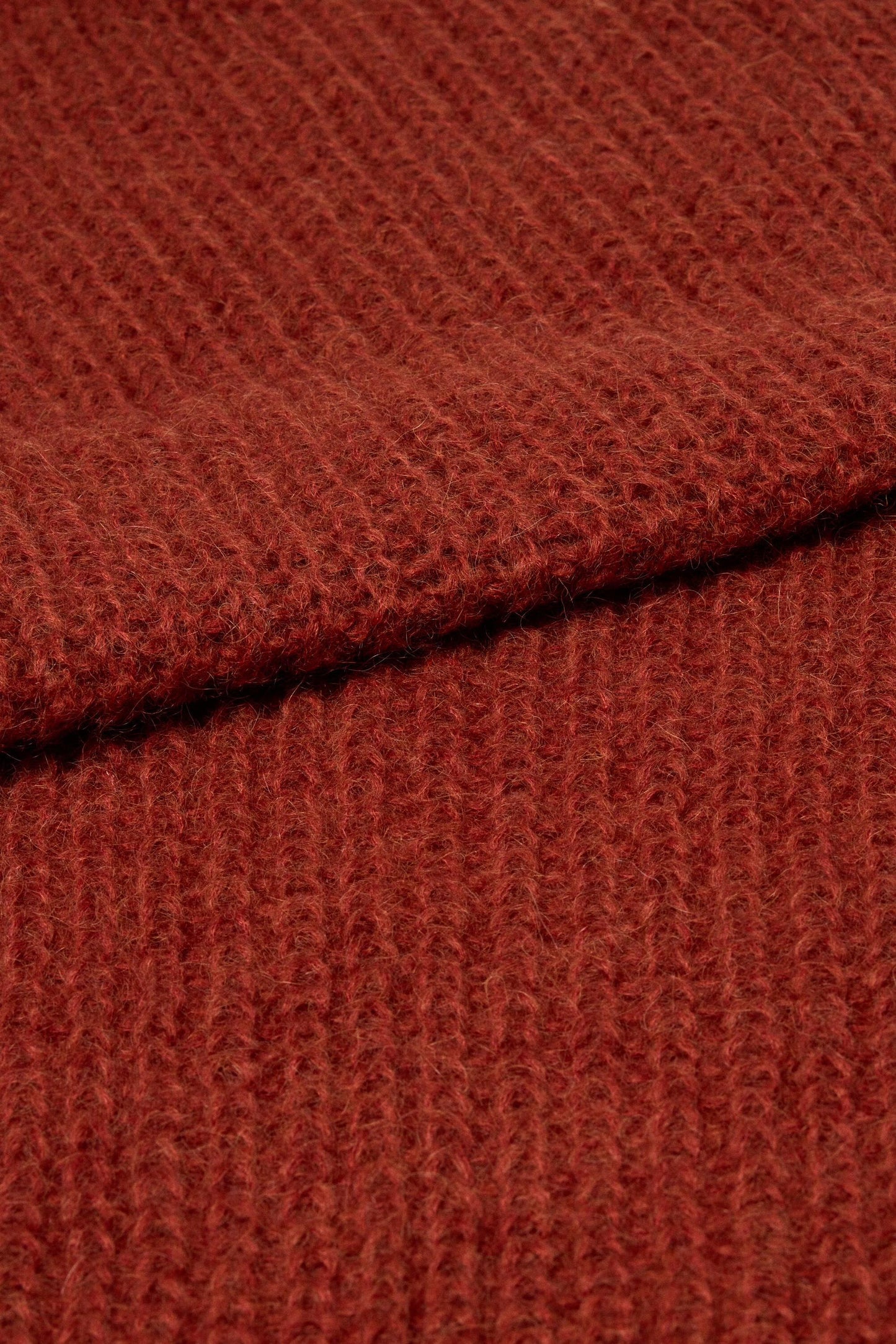 ba&sh Knitted Scarf Bahia Brown