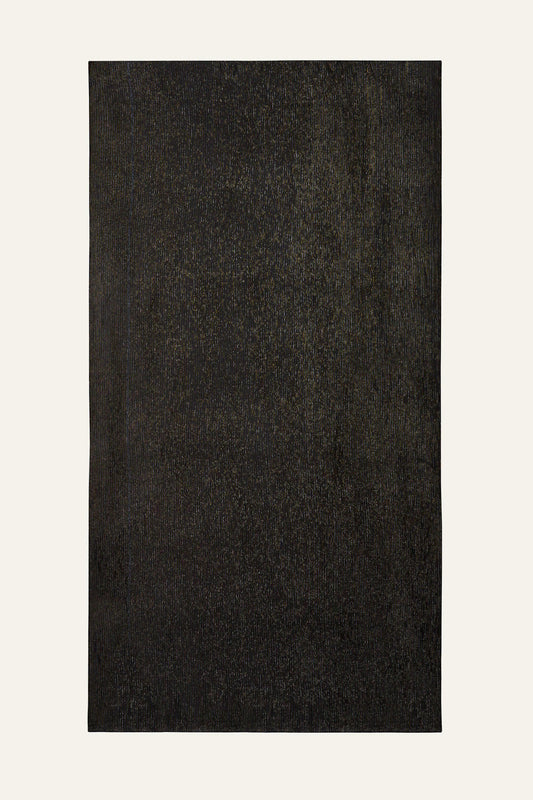 ba&sh Metallic Scarf Cloe Black