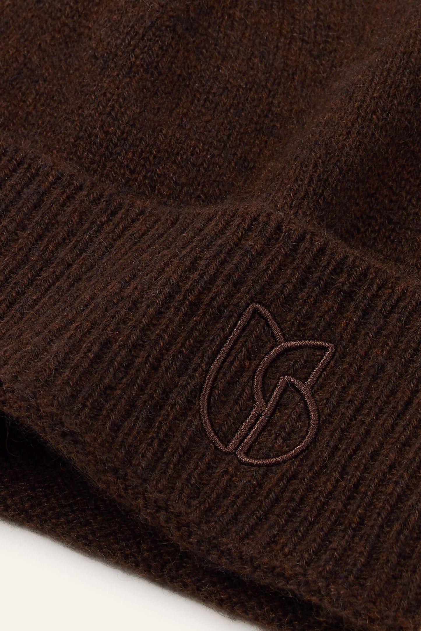 ba&sh Cashmere Beanie Hat Cobo Brown