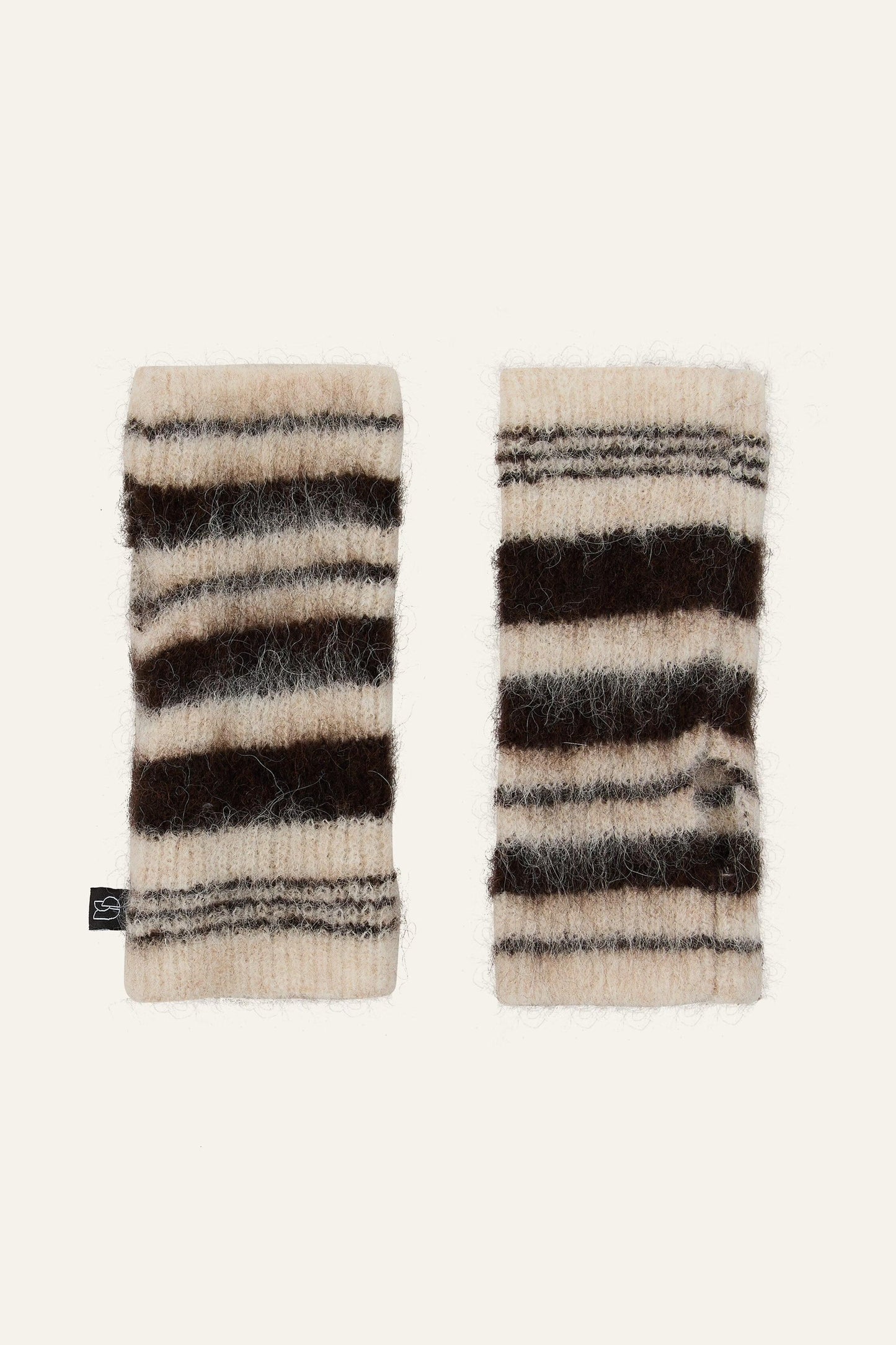 ba&sh Wool Mittens Shiva Brown